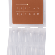 HEY LOVE HEYLOVE - Nail forms Ballerina, 120 pcs - Bellu