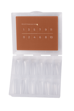 HEY LOVE HEYLOVE - Nail forms Ballerina, 120 pcs - Bellu