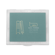 HEY LOVE HEYLOVE - Nail forms Half Square, 120 pcs - Bellu