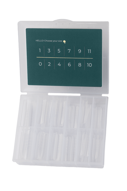 HEY LOVE HEYLOVE - Nail forms Square, 120 pcs - Bellu