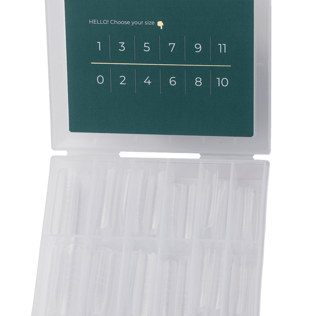 HEY LOVE HEYLOVE - Nail forms Square, 120 pcs - Bellu