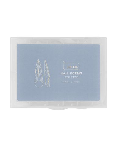 HEY LOVE HEYLOVE - Nail forms Stiletto, 120 pcs - Bellu