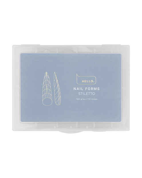HEY LOVE HEYLOVE - Nail forms Stiletto, 120 pcs - Bellu