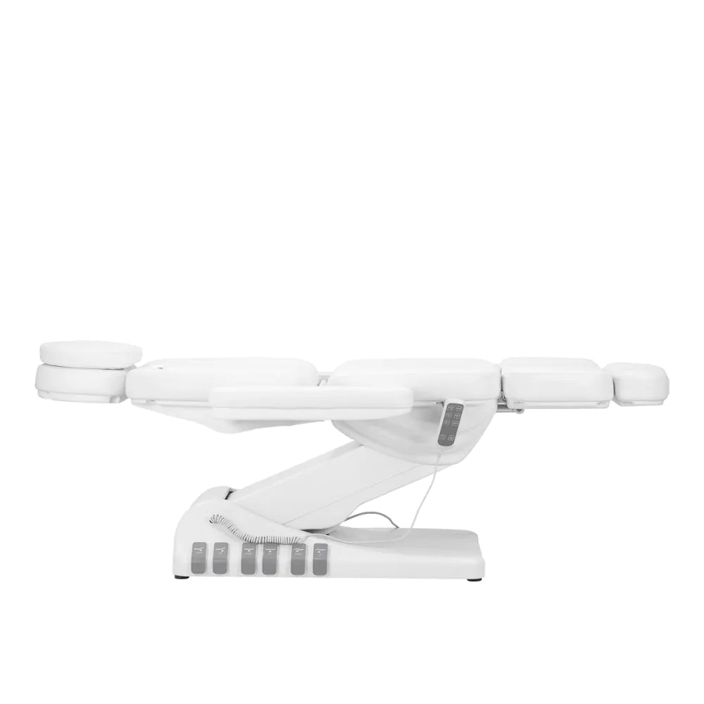 My Store Kozmetična miza - ISORIA bela - 3 motorji in nožni nadzor - Bellu