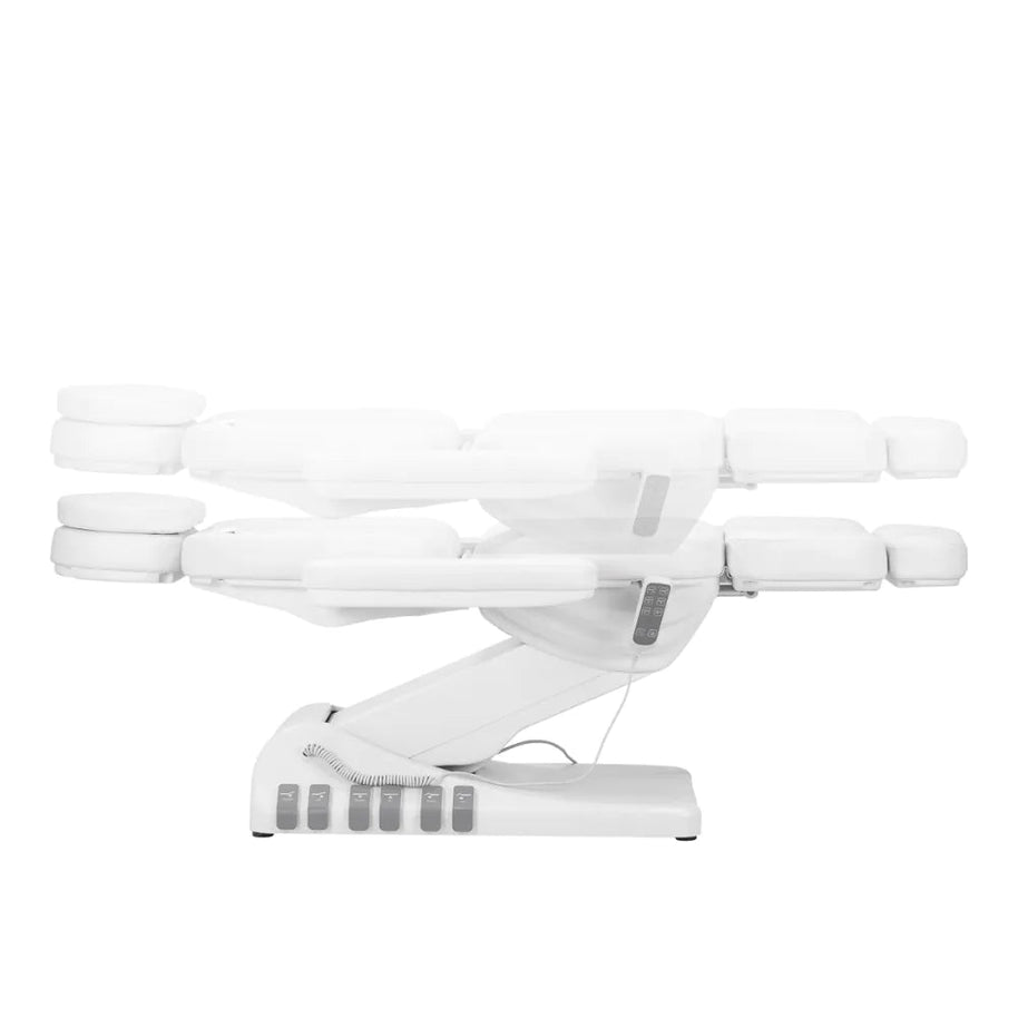 My Store Kozmetična miza - ISORIA bela - 3 motorji in nožni nadzor - Bellu