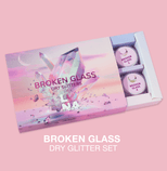 LUNAMOON - Broken glass - Set suhih bleščic za nohte 6pcs - Bellu