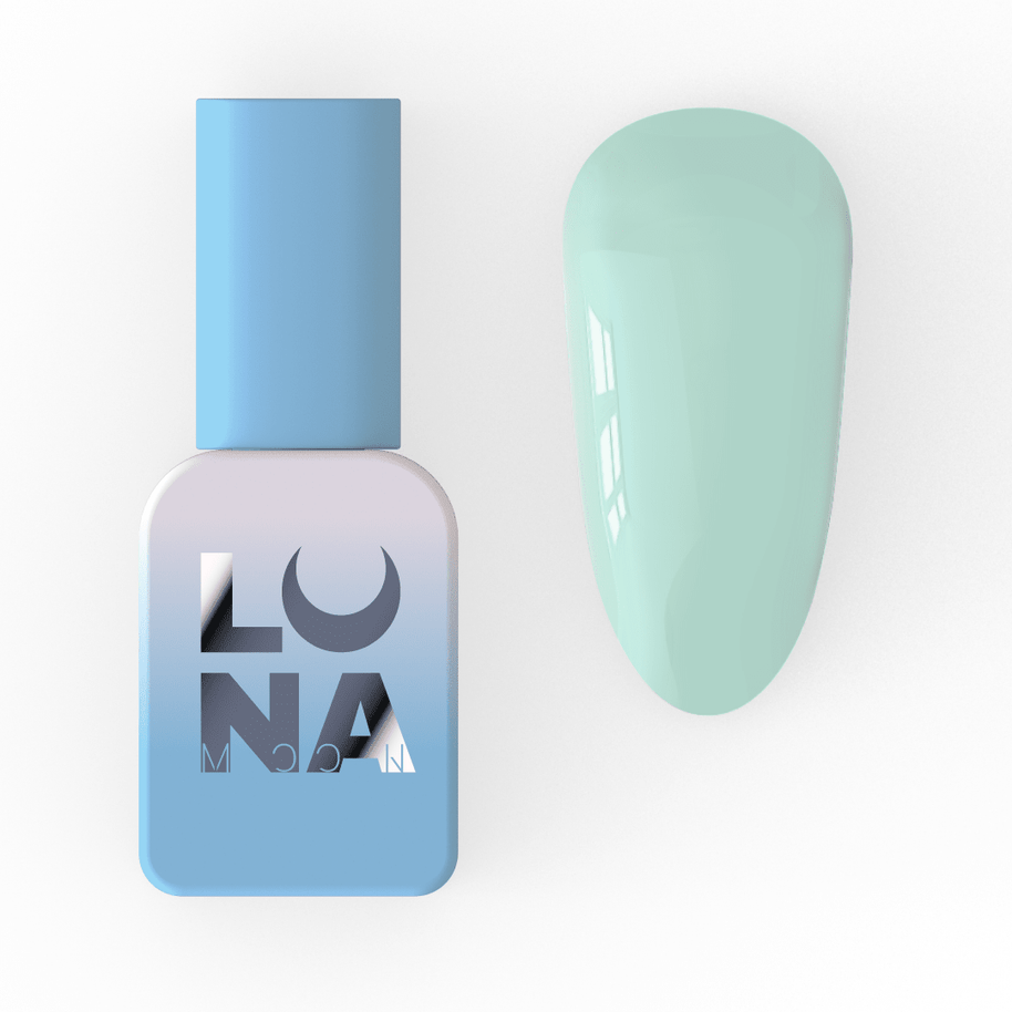 Lunamoon Color gel lak 232 8 ml – embalaža in odtenek na nohtu – Bellu