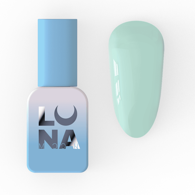 Lunamoon Color gel lak 232 8 ml – embalaža in odtenek na nohtu – Bellu