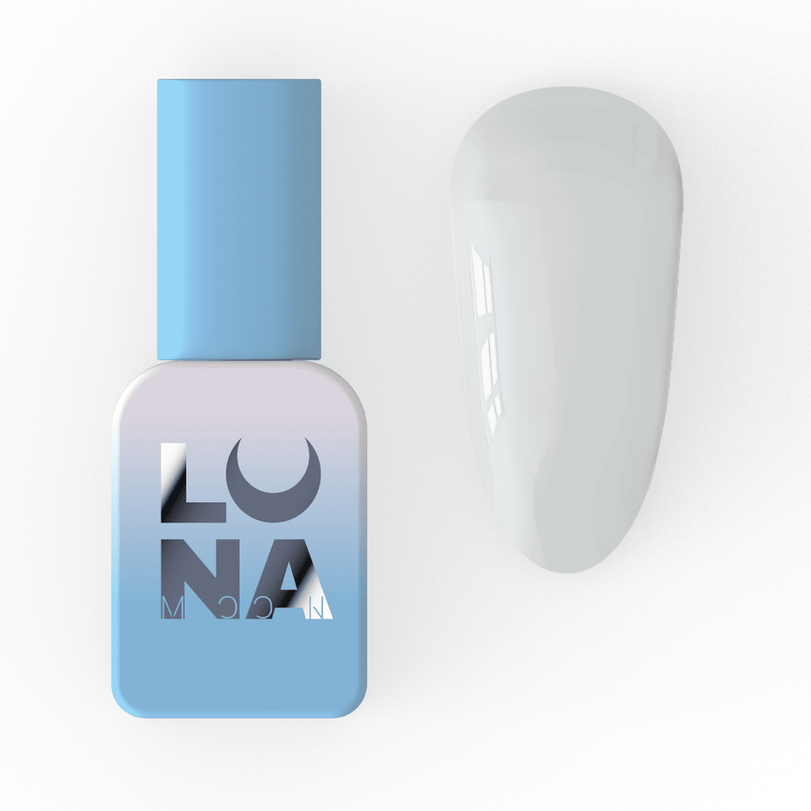 Lunamoon Color gel lak 237 8 ml – embalaža in odtenek na nohtu – Bellu