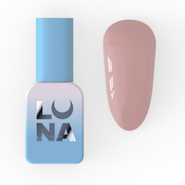 Lunamoon Color gel lak 238 8 ml – embalaža in odtenek na nohtu – Bellu