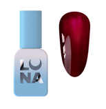 Lunamoon Color gel lak 262 8 ml – embalaža in odtenek na nohtu – Bellu