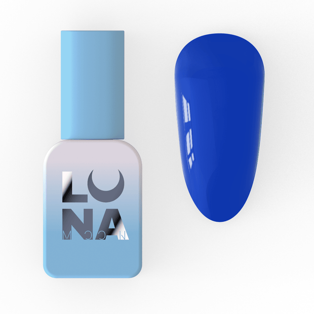 Lunamoon Color gel lak 36 8 ml – embalaža in odtenek na nohtu – Bellu