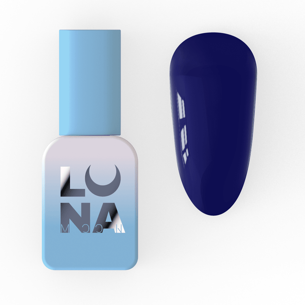 Lunamoon Color gel lak 37 8 ml – embalaža in odtenek na nohtu – Bellu