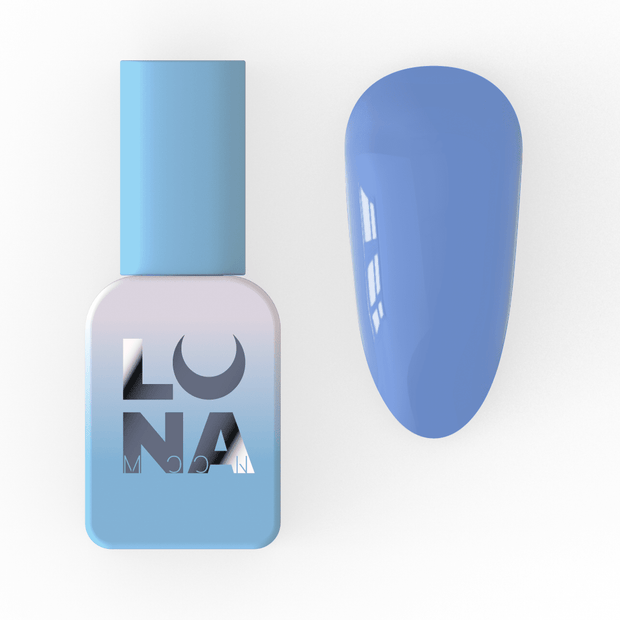 Lunamoon Color gel lak 51 8 ml – embalaža in odtenek na nohtu – Bellu