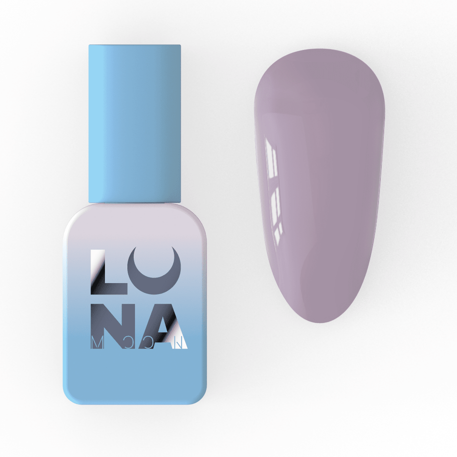 Lunamoon Color gel lak 67 8 ml – embalaža in odtenek na nohtu – Bellu
