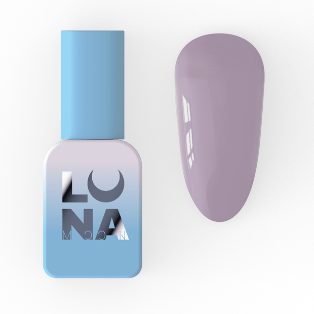 Lunamoon Color gel lak 67 8 ml – embalaža in odtenek na nohtu – Bellu