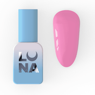 Lunamoon Color gel lak 83 8 ml – embalaža in odtenek na nohtu – Bellu