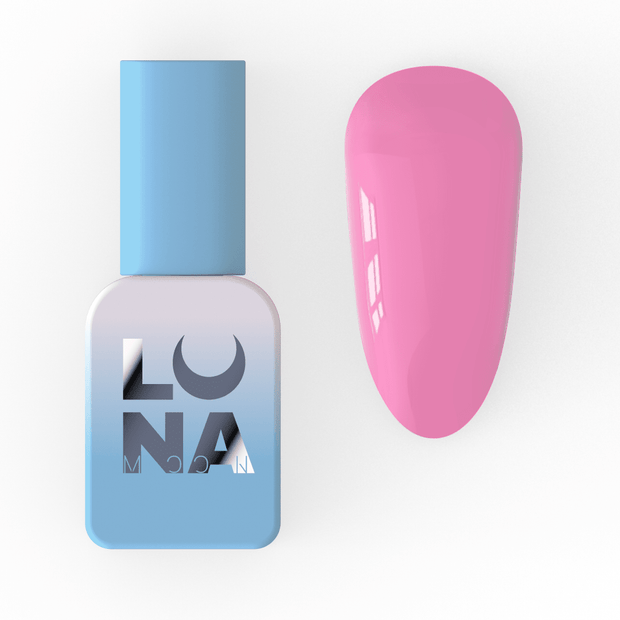 Lunamoon Color gel lak 83 8 ml – embalaža in odtenek na nohtu – Bellu