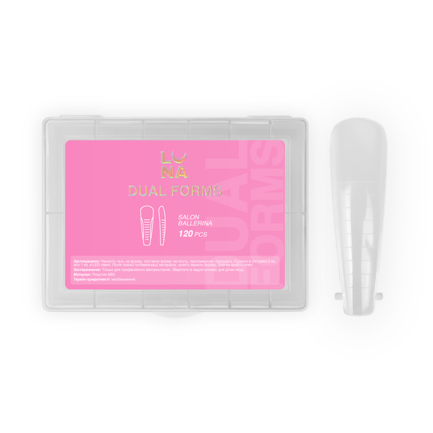 LUNAMOON - Dual nail forms - Salon ballerina - Bellu