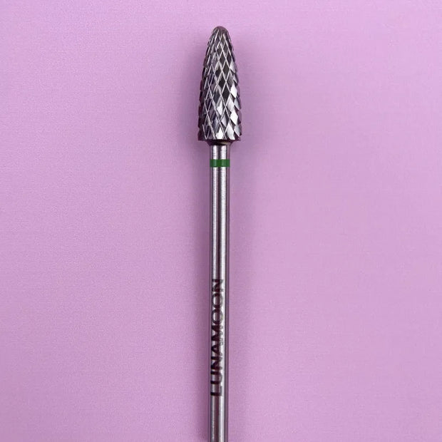 LUNAMOON karbidni nastavek Corn Hard Green R 5,0 mm