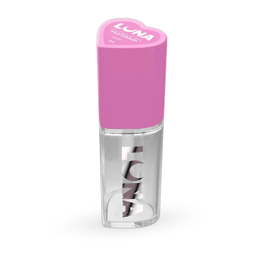 LUNAMOON Photoshop Oil Dry Cuticle 5 ml - melon in strawberry, skupna fotografija embalaže