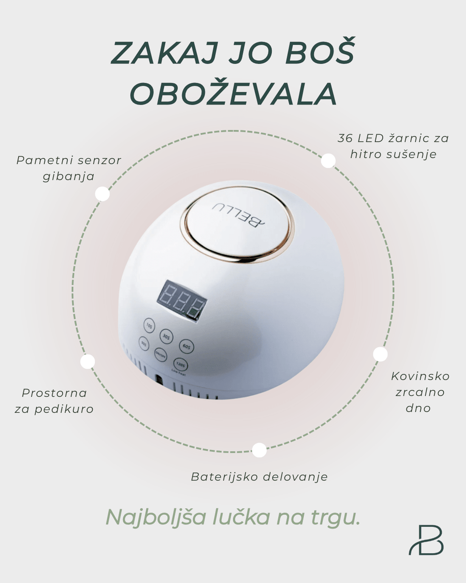 Marathon Marathon Cyclone Vac | Gratis Bellu Glow Plus Uv/led lučka - Bellu