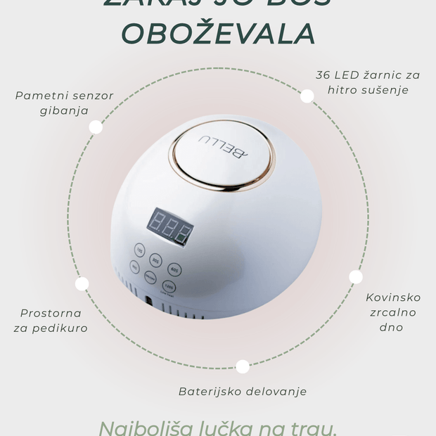 Marathon Marathon Cyclone Vac | Gratis Bellu Glow Plus Uv/led lučka - Bellu