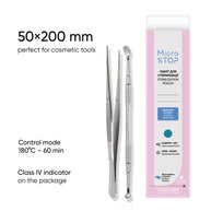 MicroSTOP MicroSTOP - sterilizacijske vrečke z indikatorjem razreda 4 (več dimenzij, 100 kos) - Bela verzija - Bellu