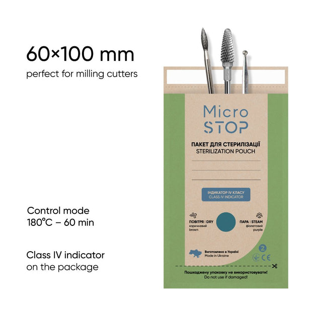 MicroSTOP MicroSTOP - sterilizacijske vrečke z indikatorjem razreda 4 (več dimenzij, 100 kos) - ECO verzija - Bellu