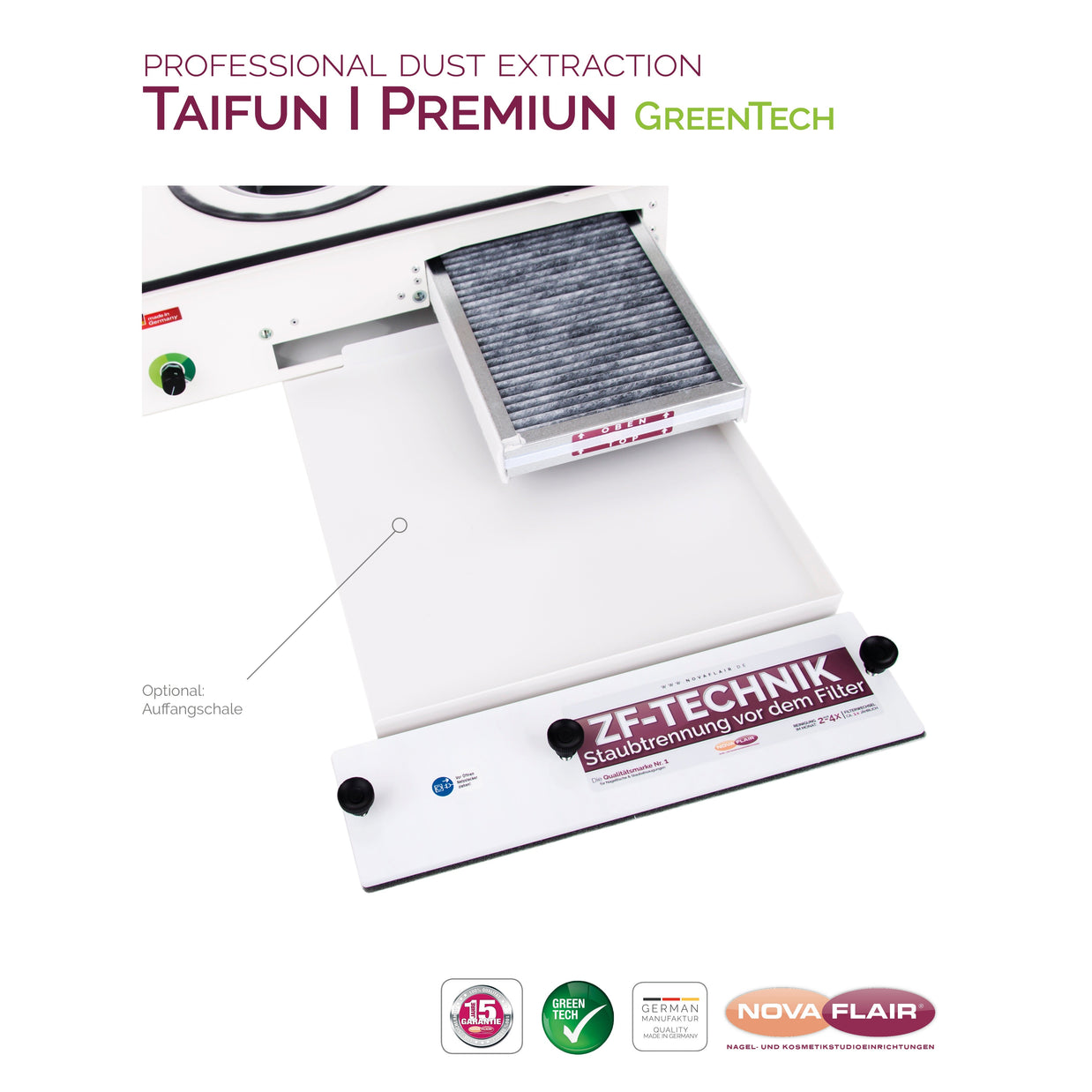 NOVA FLAIR NOVA FLAIR - Taifun I Premium - vgradni sesalec prahu - Bellu