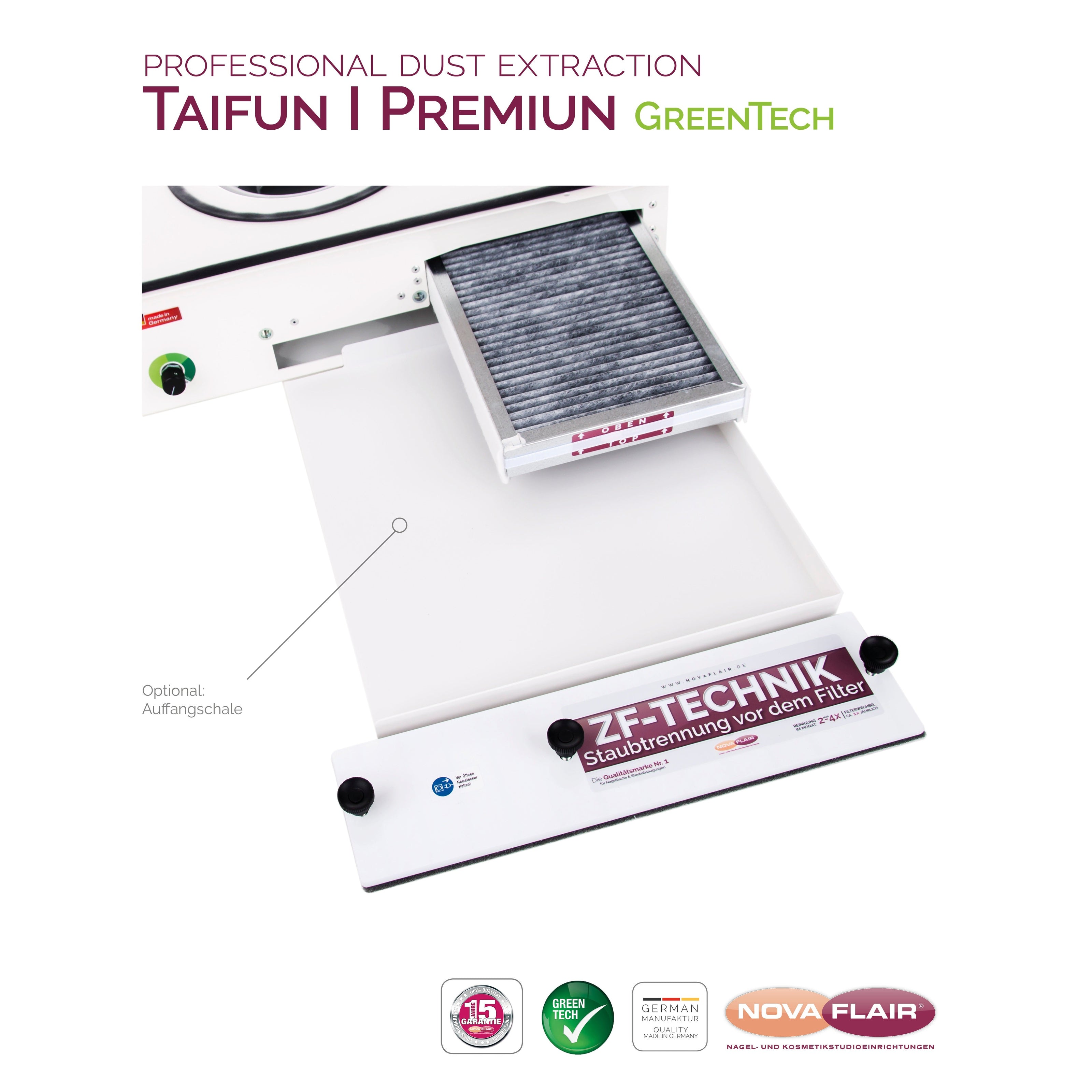 NOVA FLAIR NOVA FLAIR - Taifun I Premium - vgradni sesalec prahu - Bellu