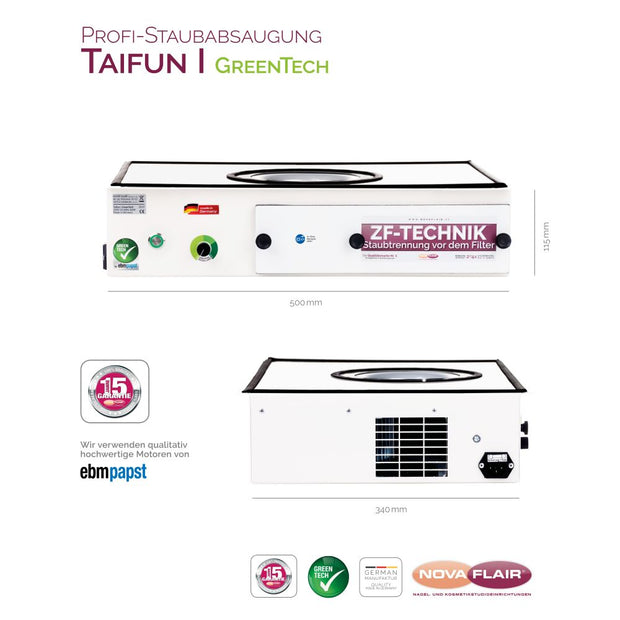 NOVA FLAIR NOVA FLAIR - Taifun I - vgradni sesalec prahu - Bellu