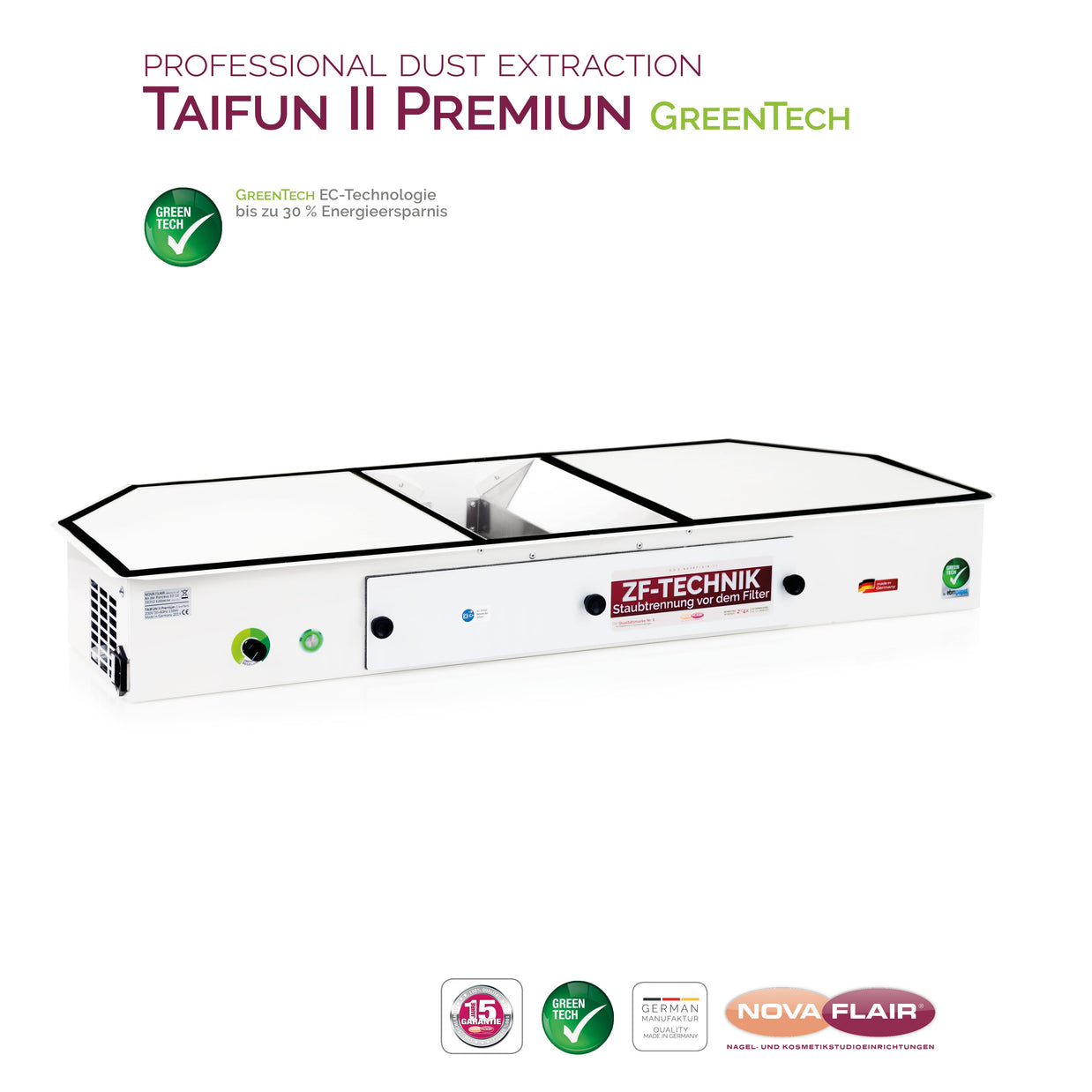 NOVA FLAIR NOVA FLAIR - Taifun II Premium - vgradni sesalec prahu - Bellu