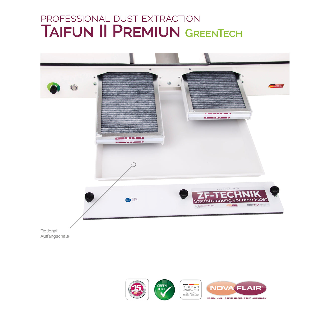NOVA FLAIR NOVA FLAIR - Taifun II Premium - vgradni sesalec prahu - Bellu