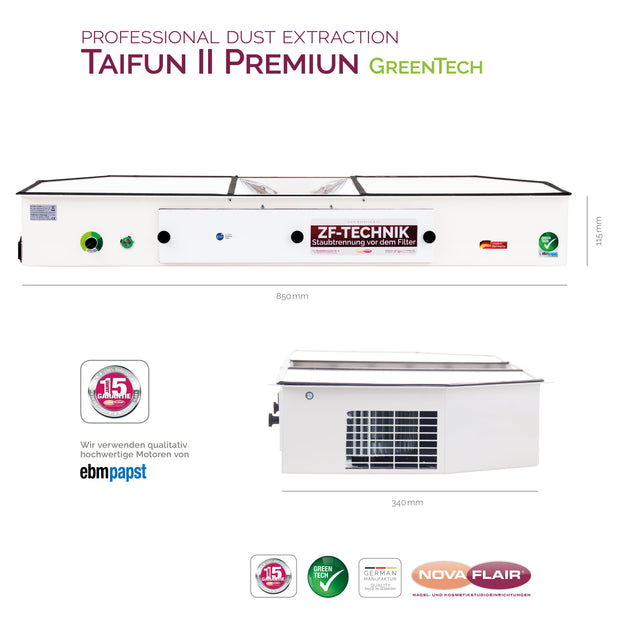 NOVA FLAIR NOVA FLAIR - Taifun II Premium - vgradni sesalec prahu - Bellu