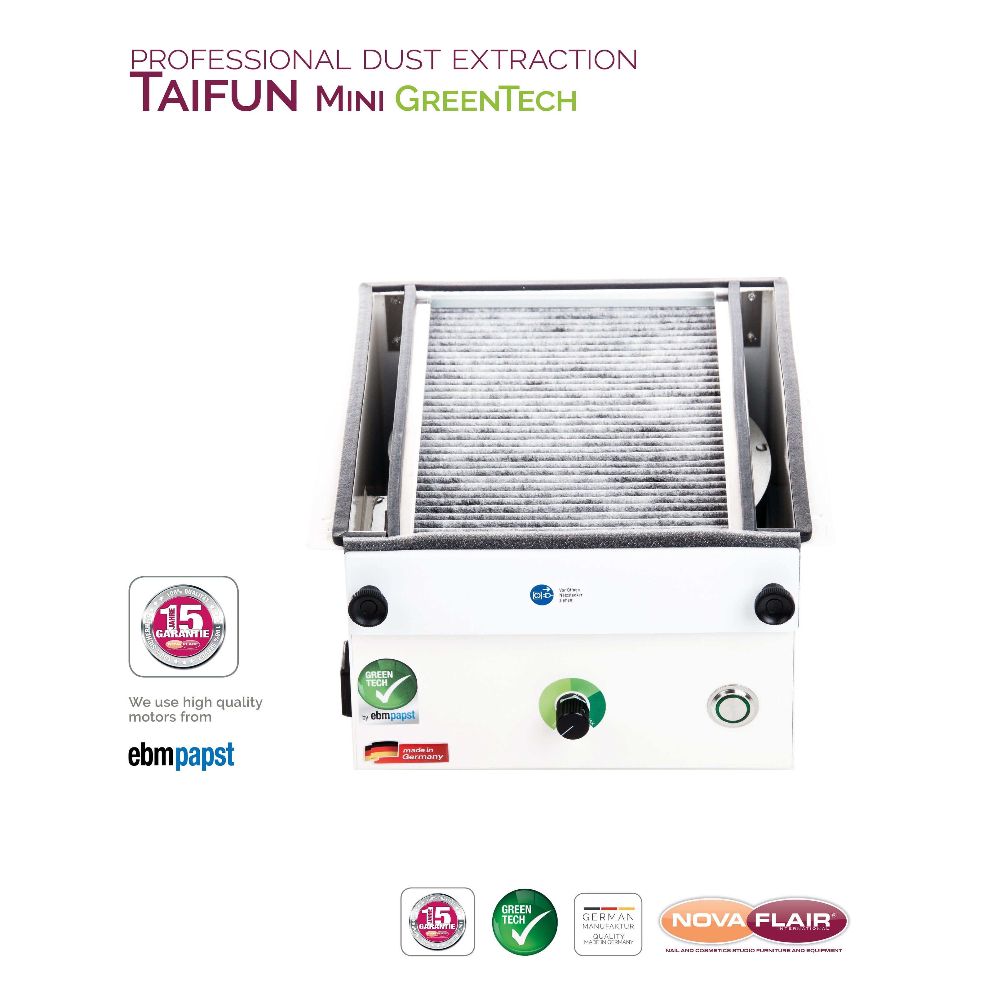NOVA FLAIR NOVA FLAIR - Taifun Mini - vgradni sesalec prahu - Bellu
