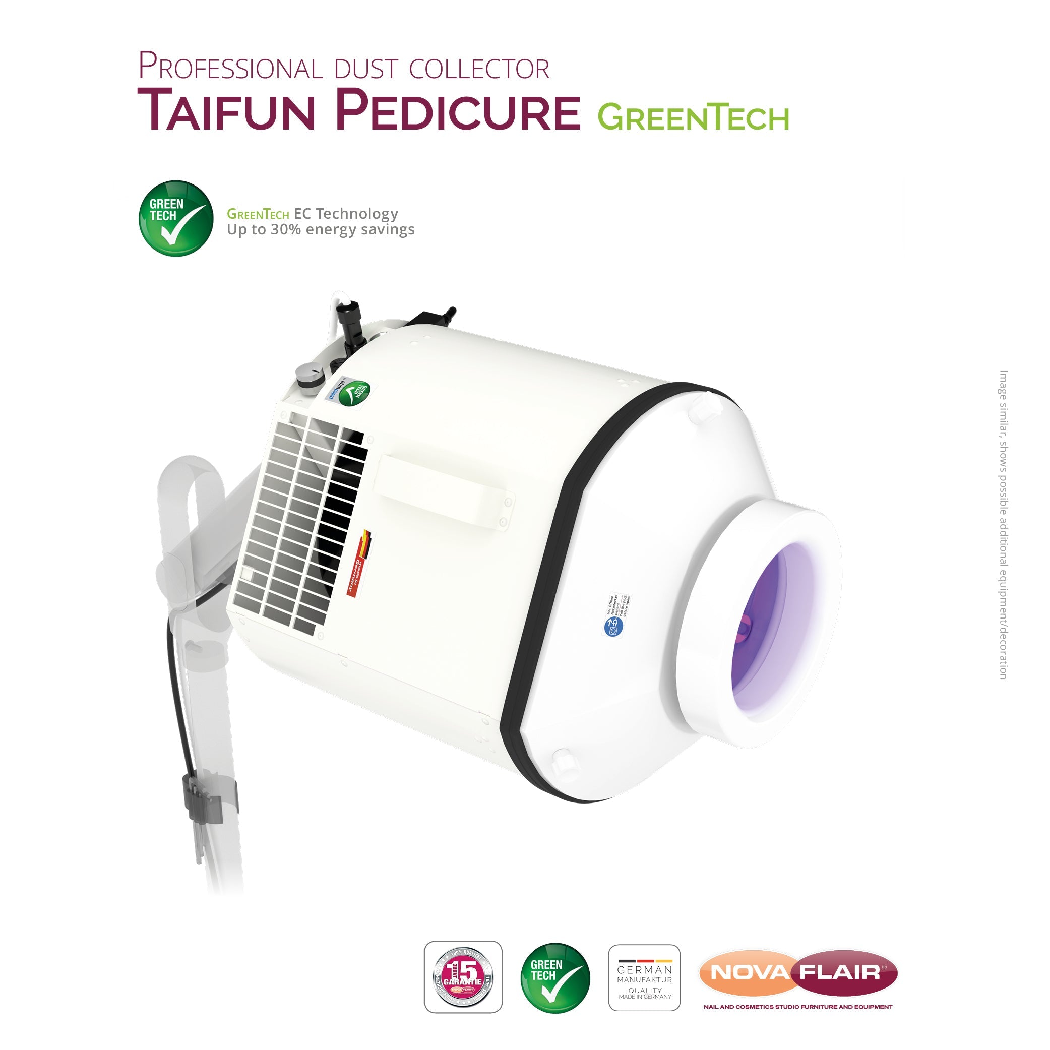 NOVA FLAIR - Taifun Pedicure - Sesalec za pedikuro - Bellu