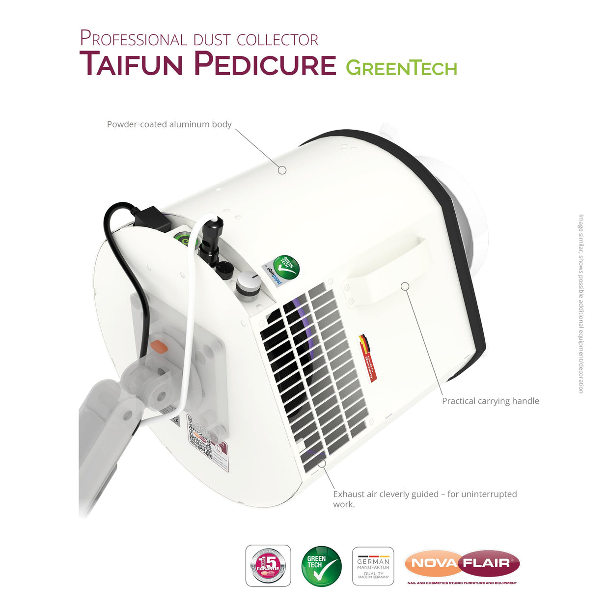NOVA FLAIR NOVA FLAIR - Taifun Pedicure - Sesalec za pedikuro - Bellu