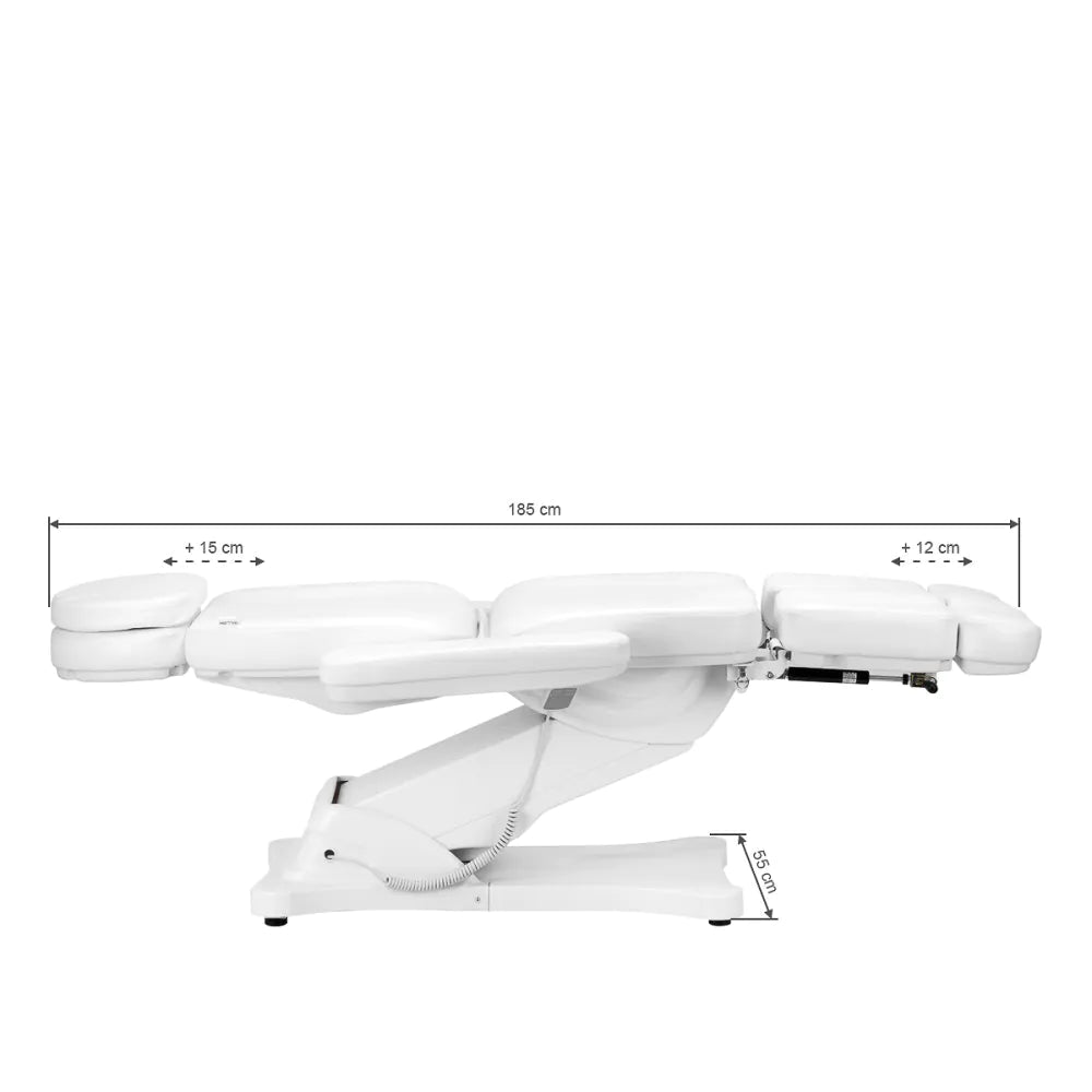 My Store Pedikerski stol - AMALYN bela - 2 motorja - Bellu