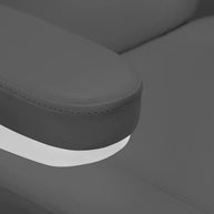 My Store Pedikerski stol - DELURE siva - 2 motorja - Bellu