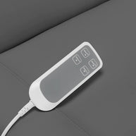 My Store Pedikerski stol - DELURE siva - 2 motorja - Bellu