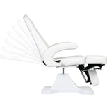 My Store Pedikerski stol - NORELL bela - hidravlični - Bellu