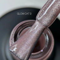 SAGA Glow Cat 03, 10 ml – magnetni gel lak z učinkom mačjega očesa