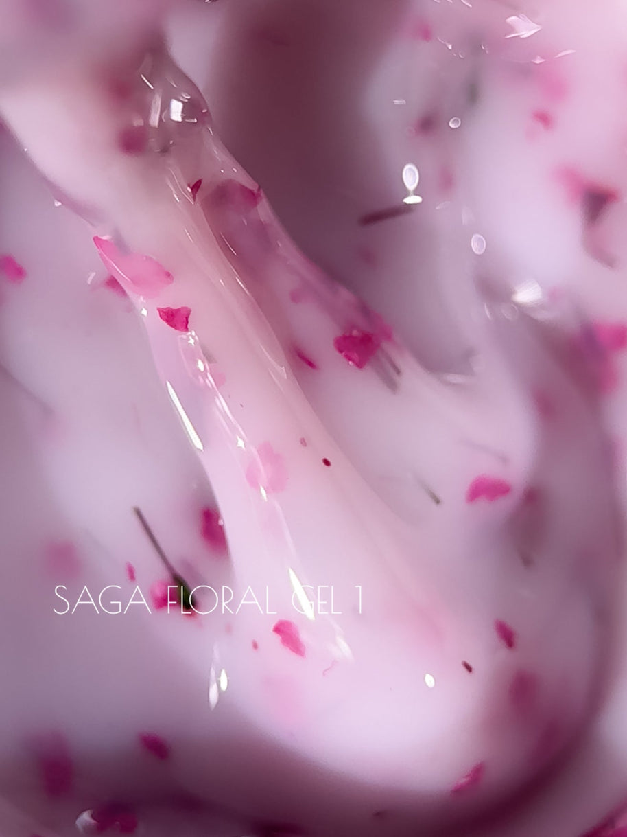  SAGA - Liquid Floral Gel 01 obarvan čopič | Bellu