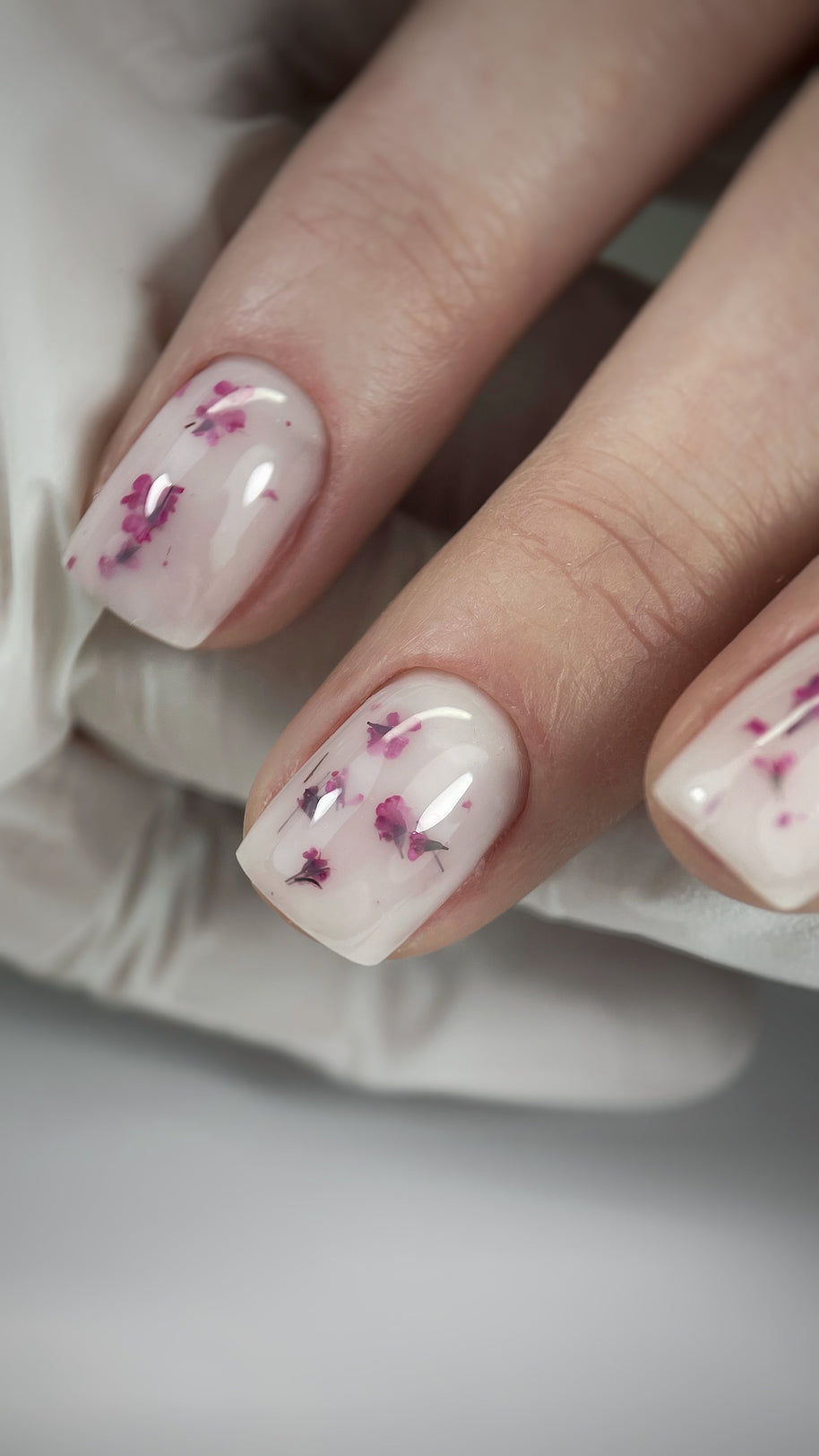 SAGA  Liquid Floral Gel  05 pobarvani nohti | Bellu