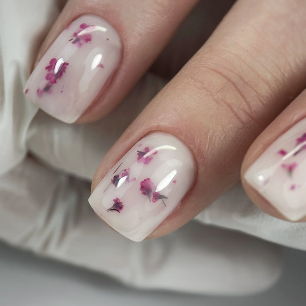 SAGA  Liquid Floral Gel  05 pobarvani nohti | Bellu