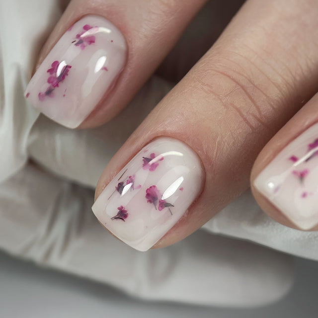 SAGA  Liquid Floral Gel  05 pobarvani nohti | Bellu