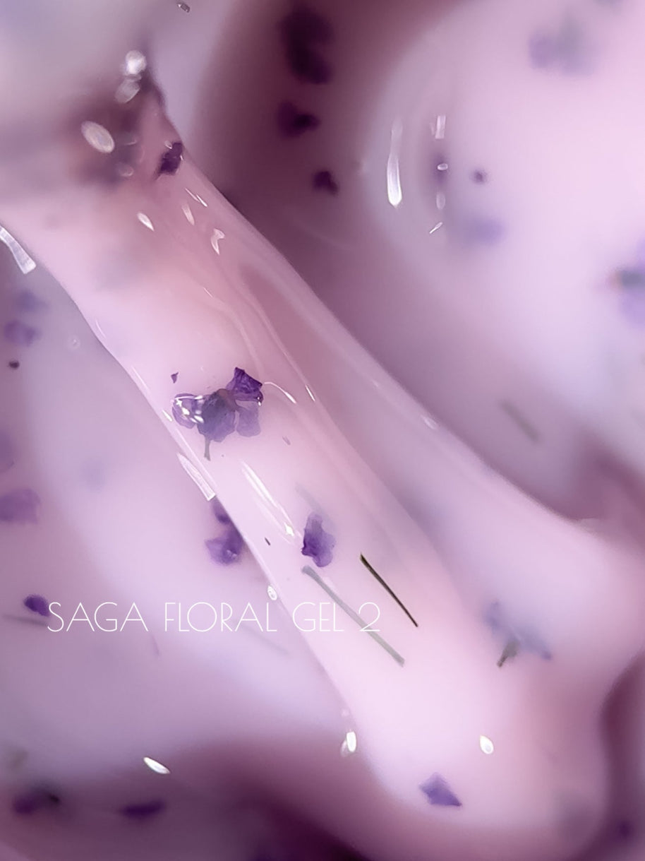 SAGA - Liquid Floral Gel 02 obarvan čopič | Bellu