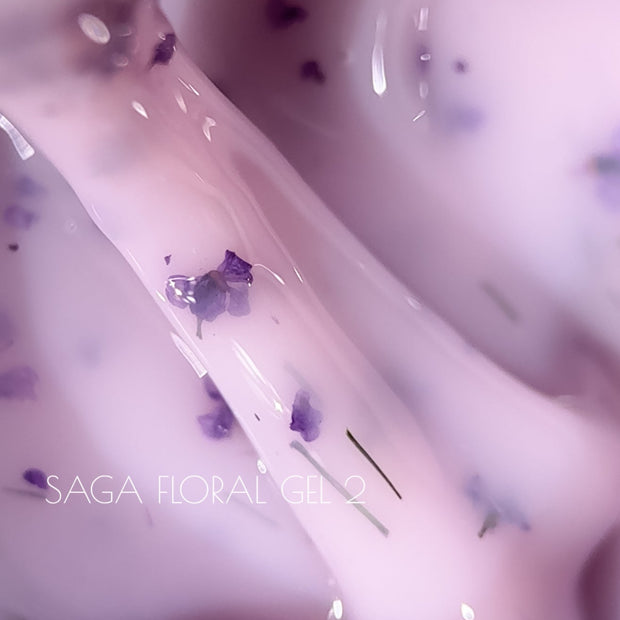 SAGA - Liquid Floral Gel 02 obarvan čopič | Bellu