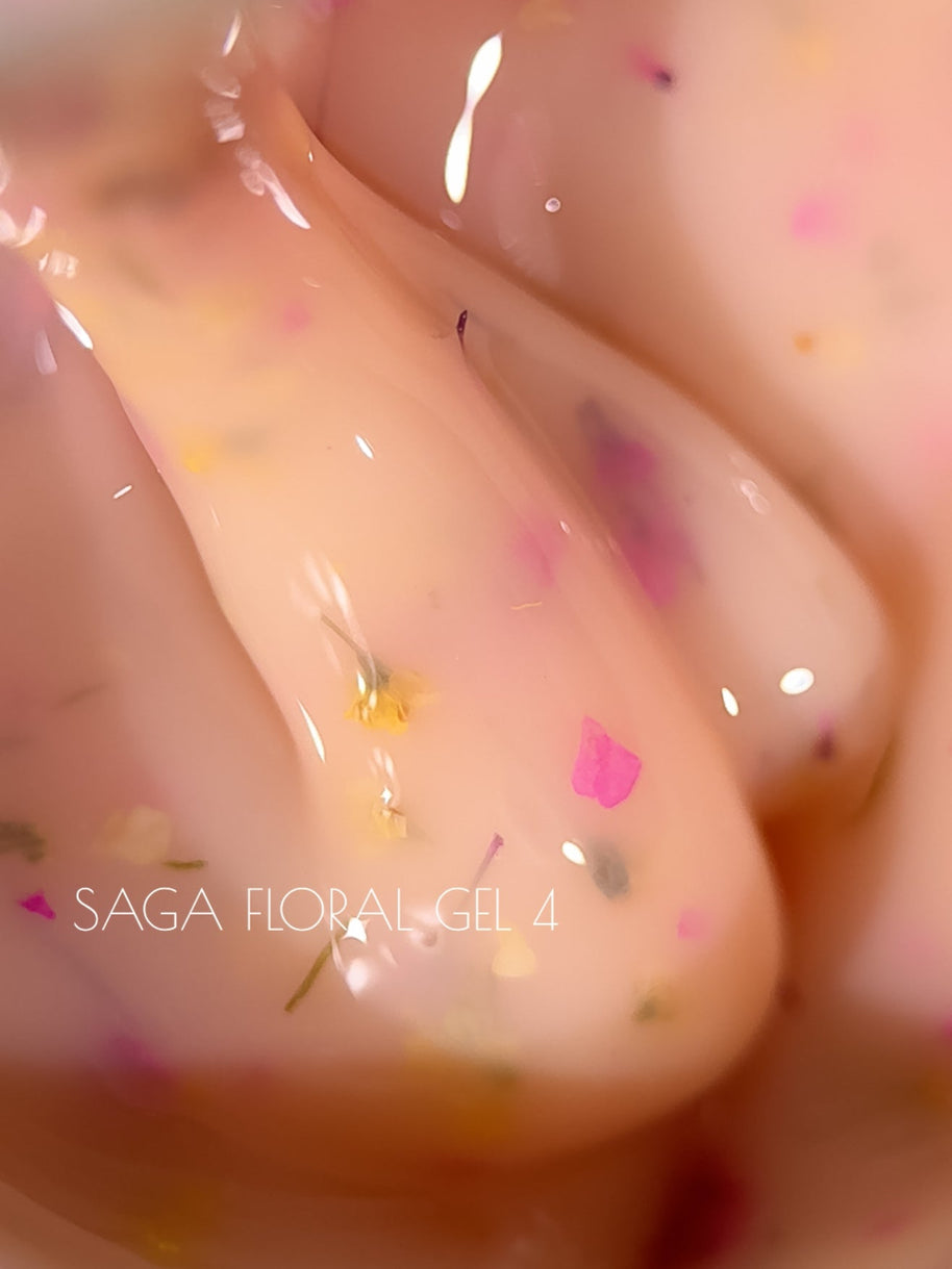  SAGA - Liquid Floral Gel 04 obarvan čopič | Bellu